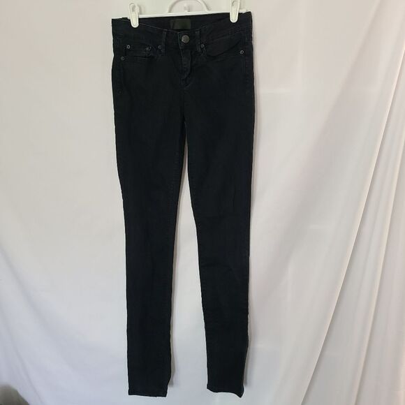 Vince 5 pocket Black‎ Skinny Jeans size 26 - Picture 1 of 6